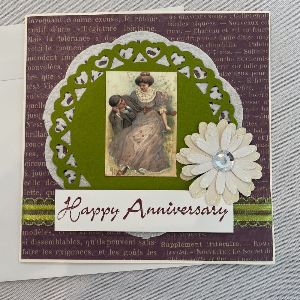 Happy Anniversary Card Handmade